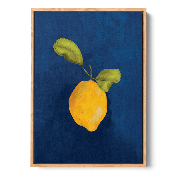 Just A Little Lemon Canvas