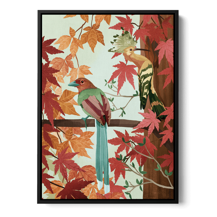 Birds Of Autumn Canvas