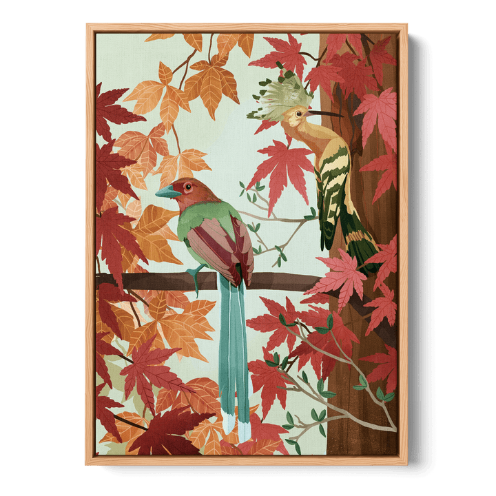Birds Of Autumn Canvas