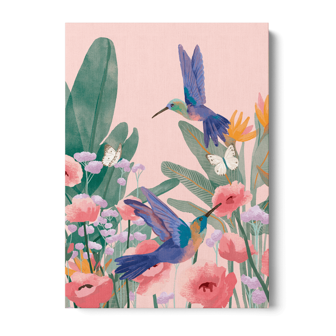 Hummingbirds Canvas