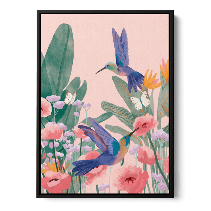 Hummingbirds Canvas