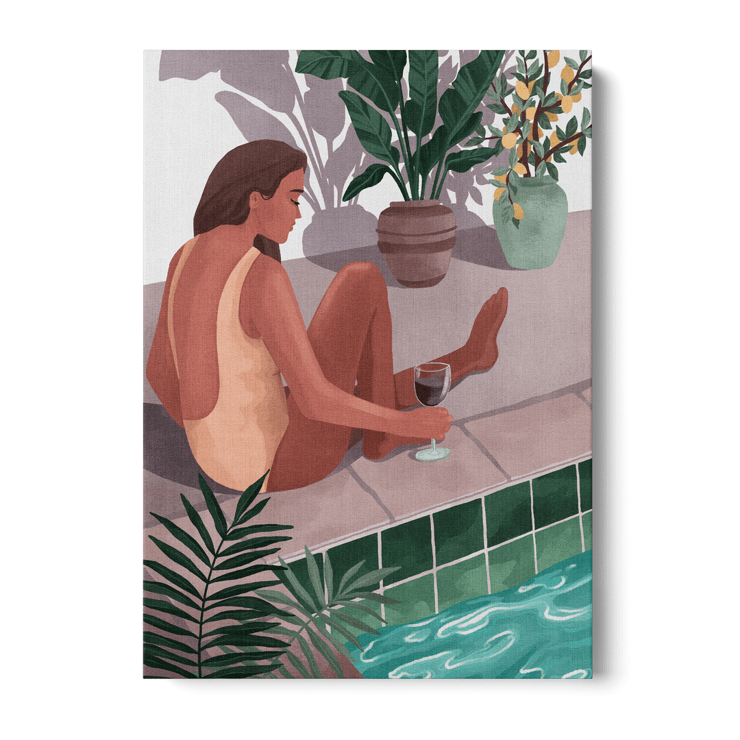 I Bet You Think About Me Canvas