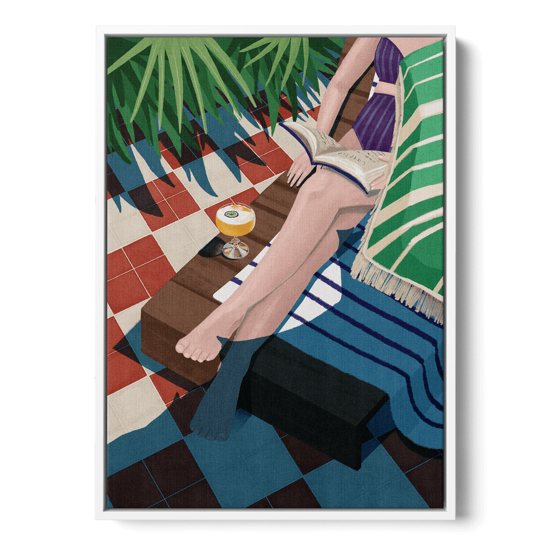 Just One More Chapter Canvas