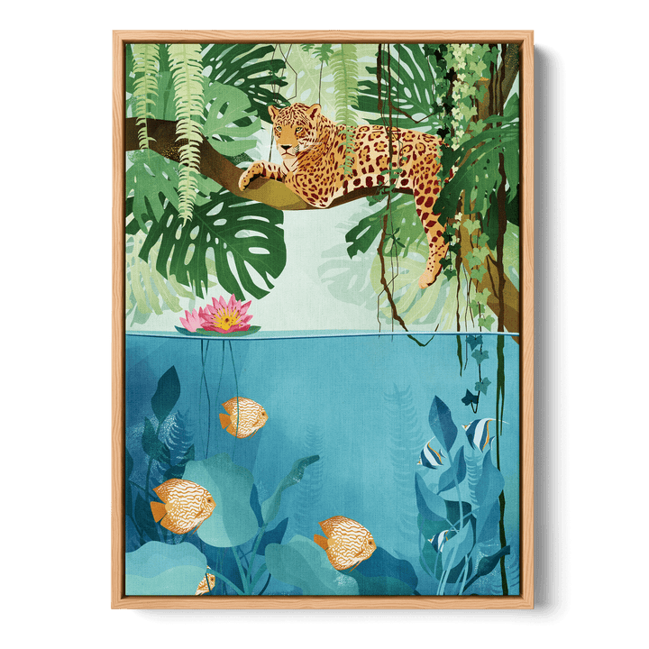 Welcome To The Jungle Canvas