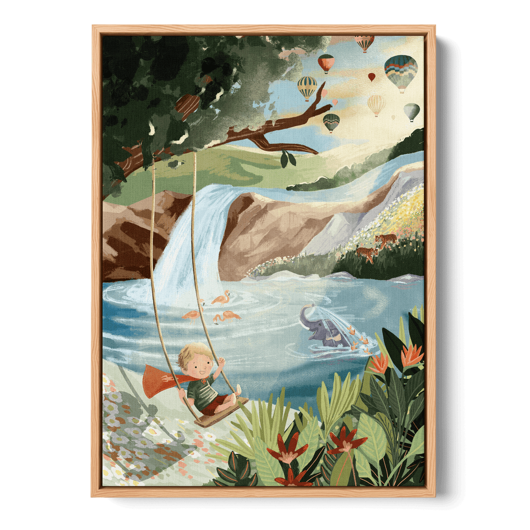 Swingset Dreams Canvas