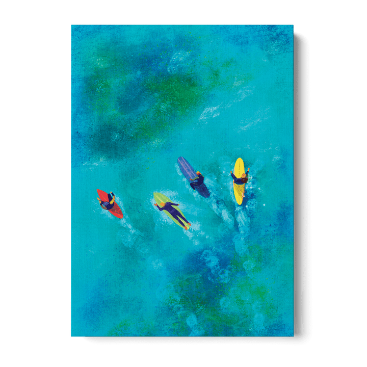Surfer Dudes Canvas
