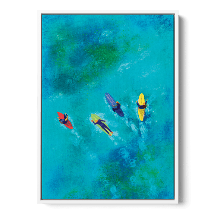 Surfer Dudes Canvas