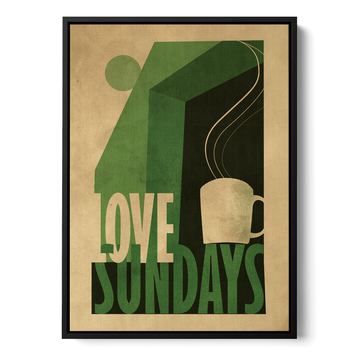 Love Sundays Canvas