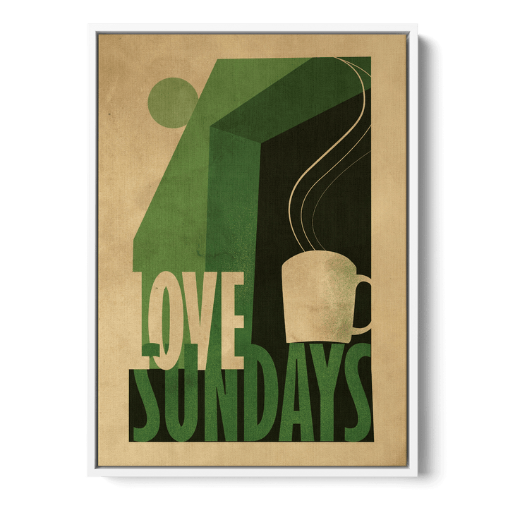 Love Sundays Canvas