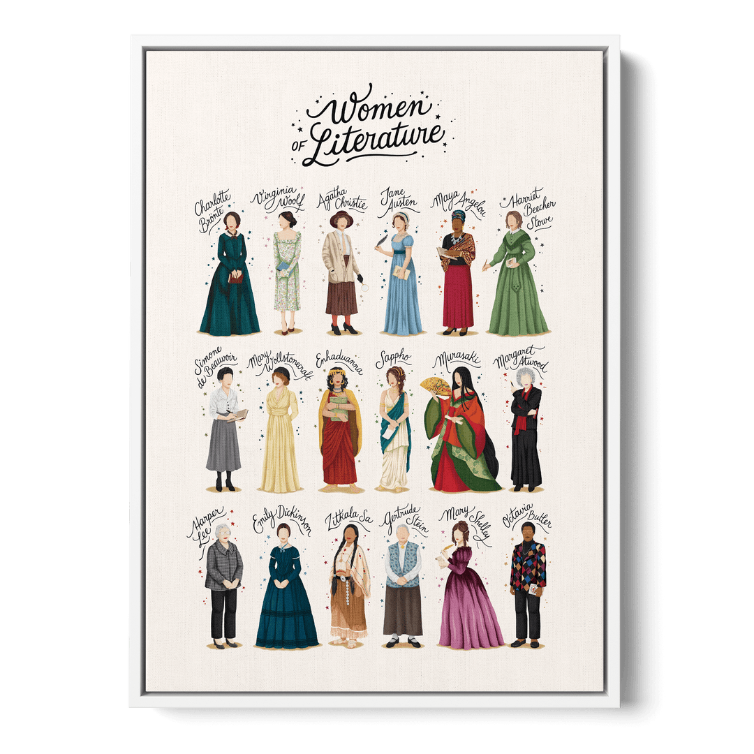 Women Of Literature Canvas