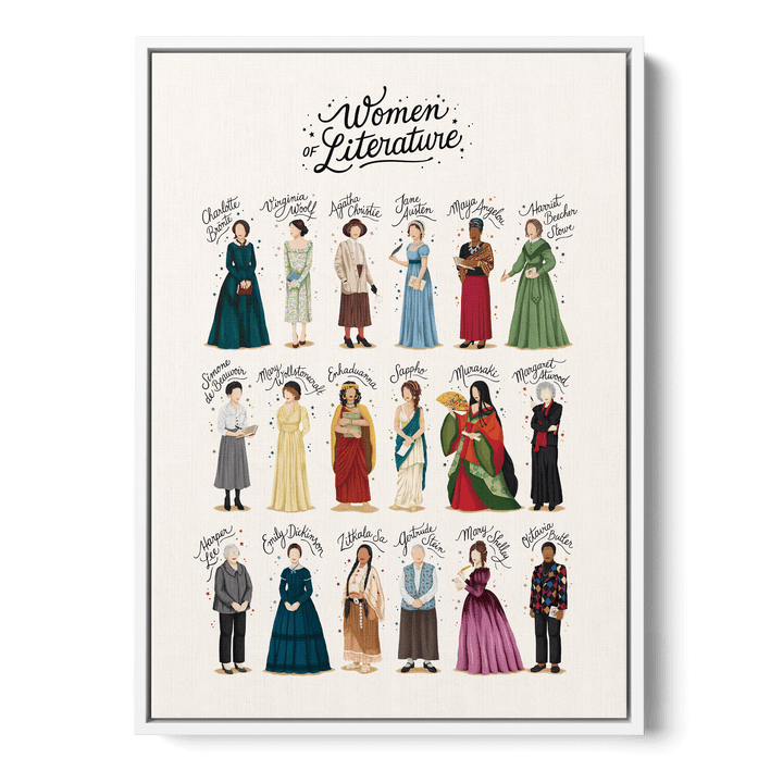 Women Of Literature Canvas