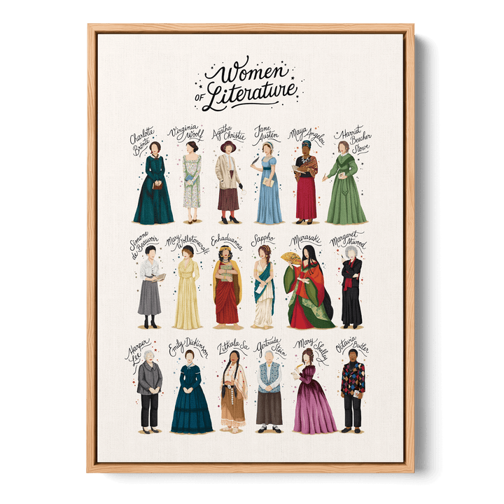 Women Of Literature Canvas