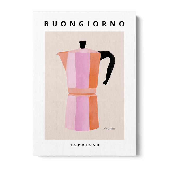 Buongiorno Espresso Canvas