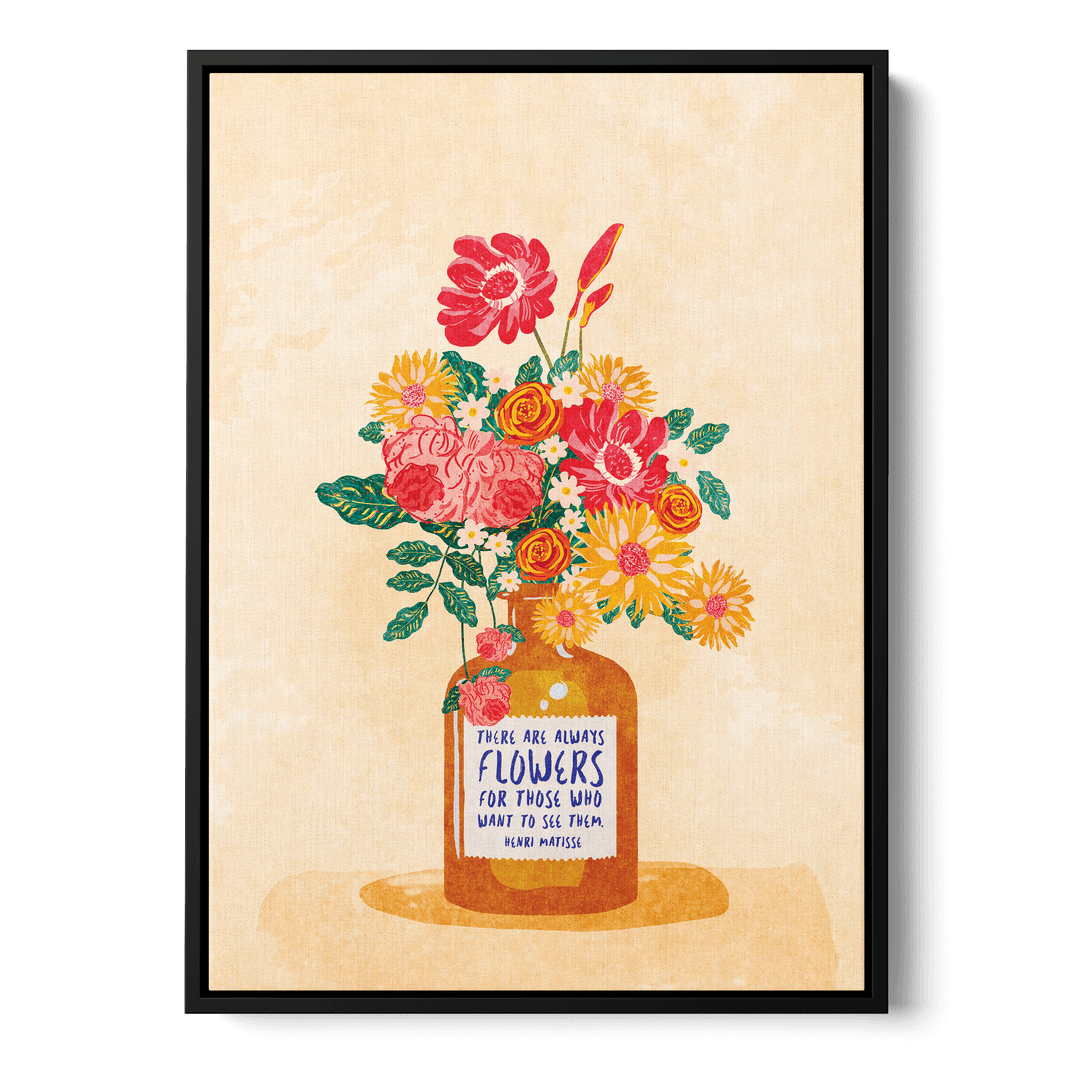 Always Flowers Canvas