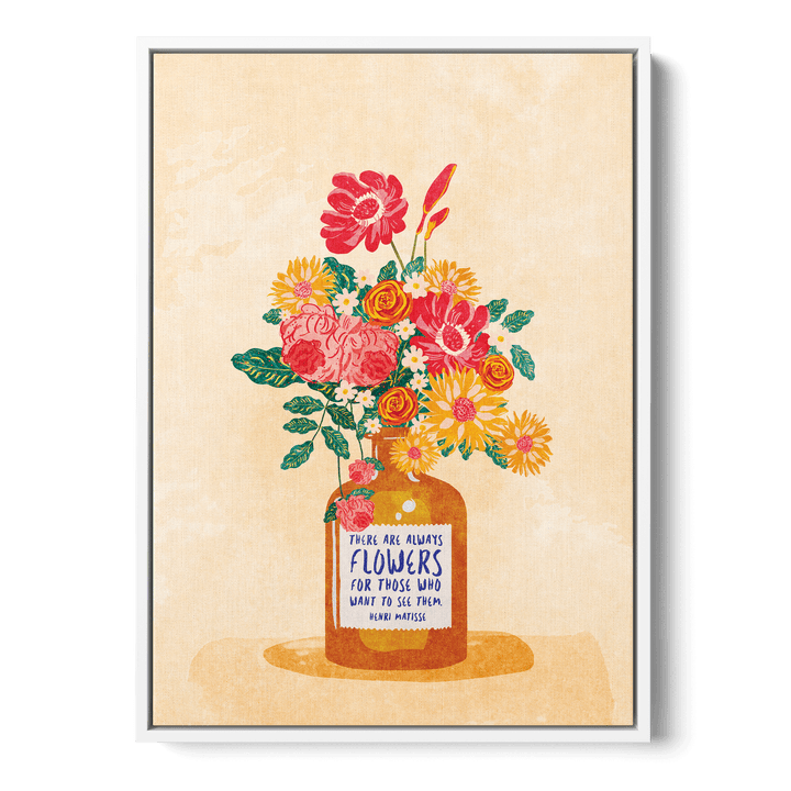 Always Flowers Canvas
