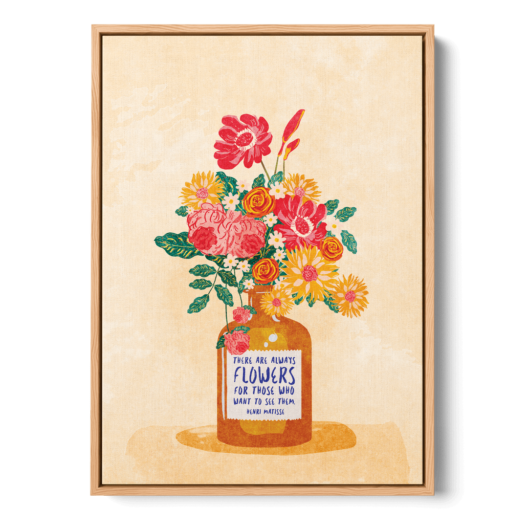 Always Flowers Canvas