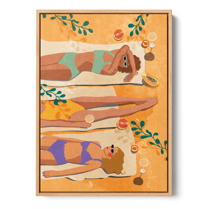 Summer Girls Canvas