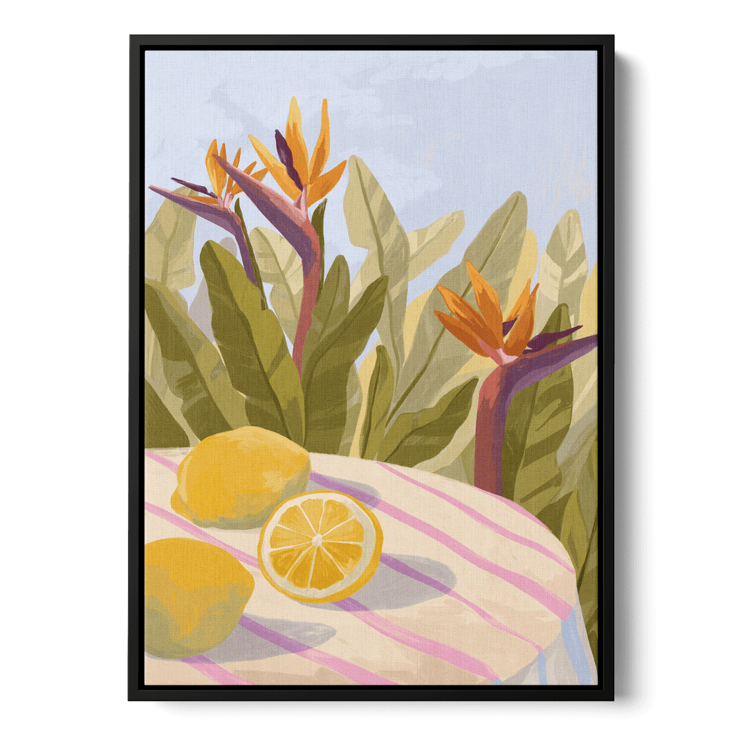 Lemon Twist Canvas