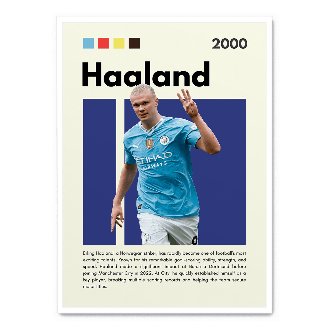 Erling Haaland Football Icons