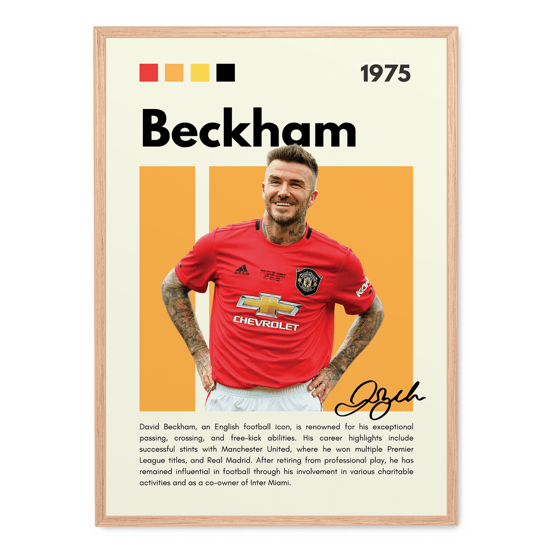 David Beckham Football Icons