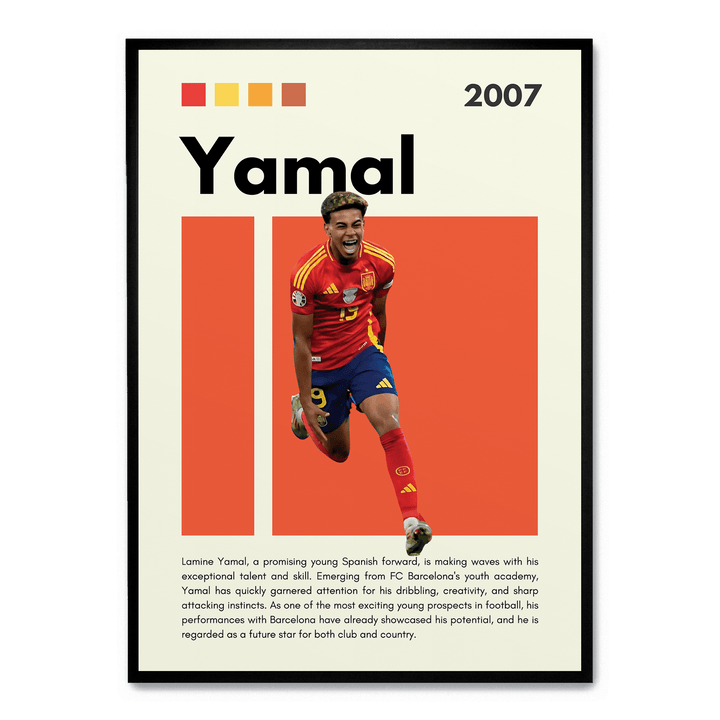 Lamine Yamal Football Icons