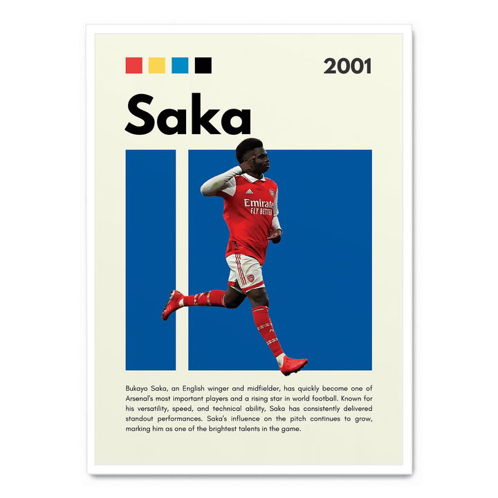Bukayo Saka Football Icons