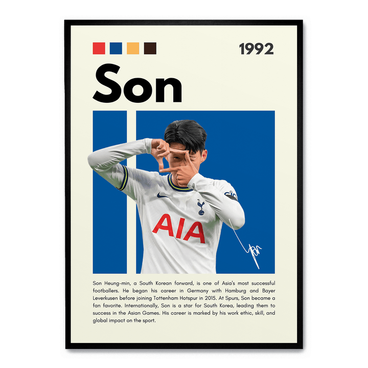 Son Heung-Min Football Icons