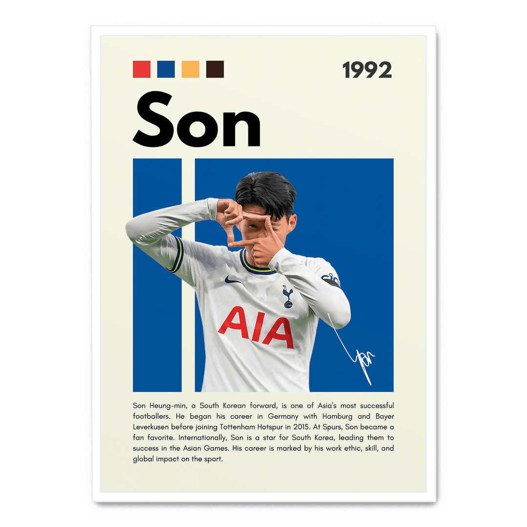 Son Heung-Min Football Icons