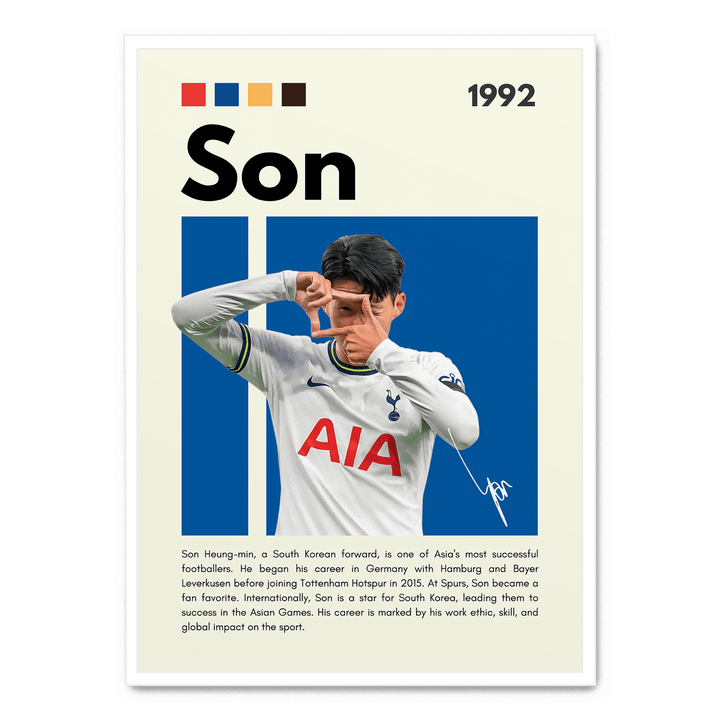 Son Heung-Min Football Icons