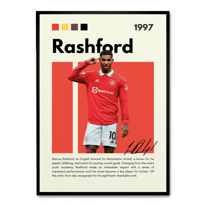 Marcus Rashford Football Icons