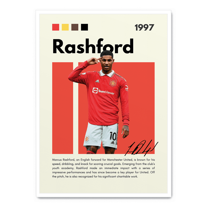 Marcus Rashford Football Icons