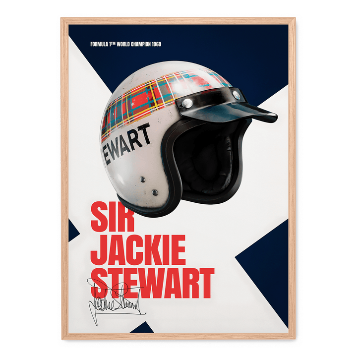 Sir Jackie Stewart Formula Icons