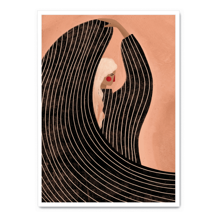 Woman With Black Dress