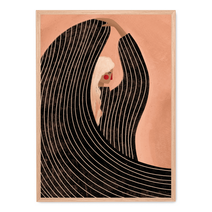 Woman With Black Dress