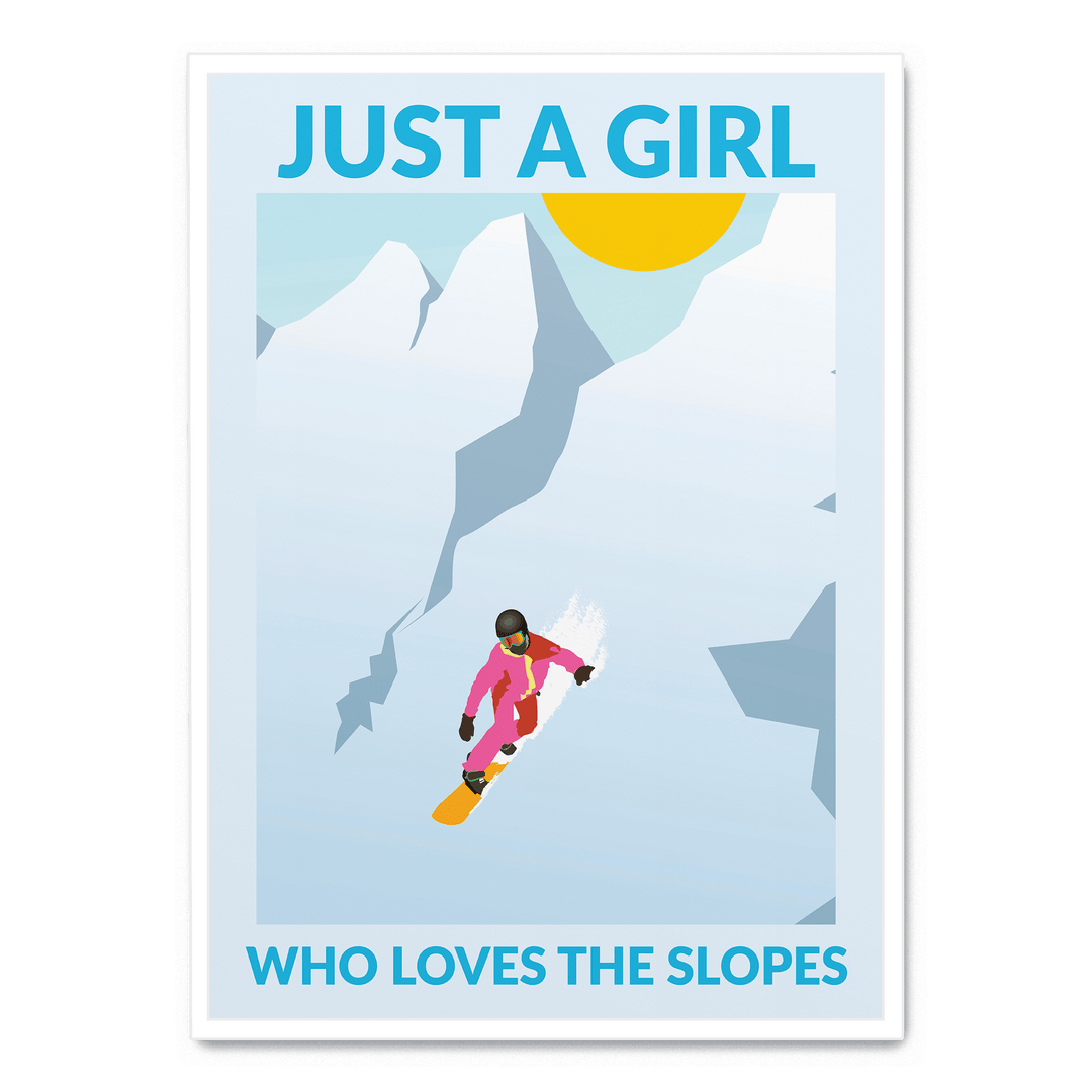Girl Who Loves The Slopes