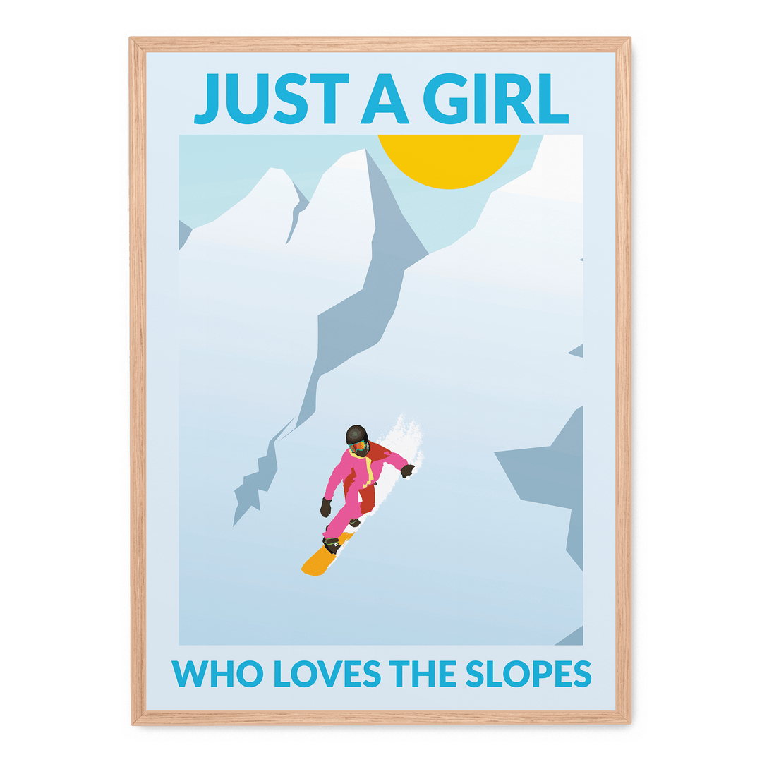 Girl Who Loves The Slopes