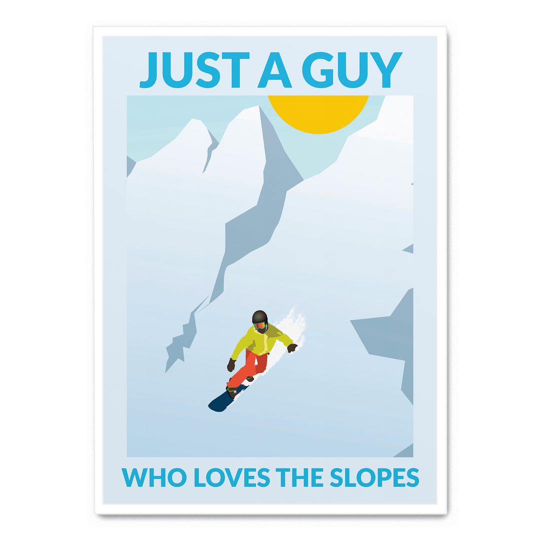 Guy Who Loves The Slopes