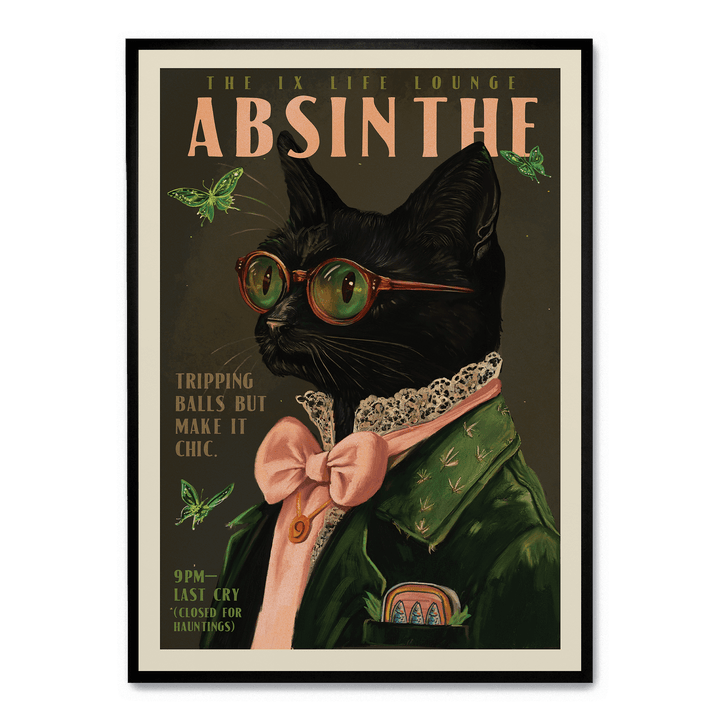 Chic Absinthe Cat