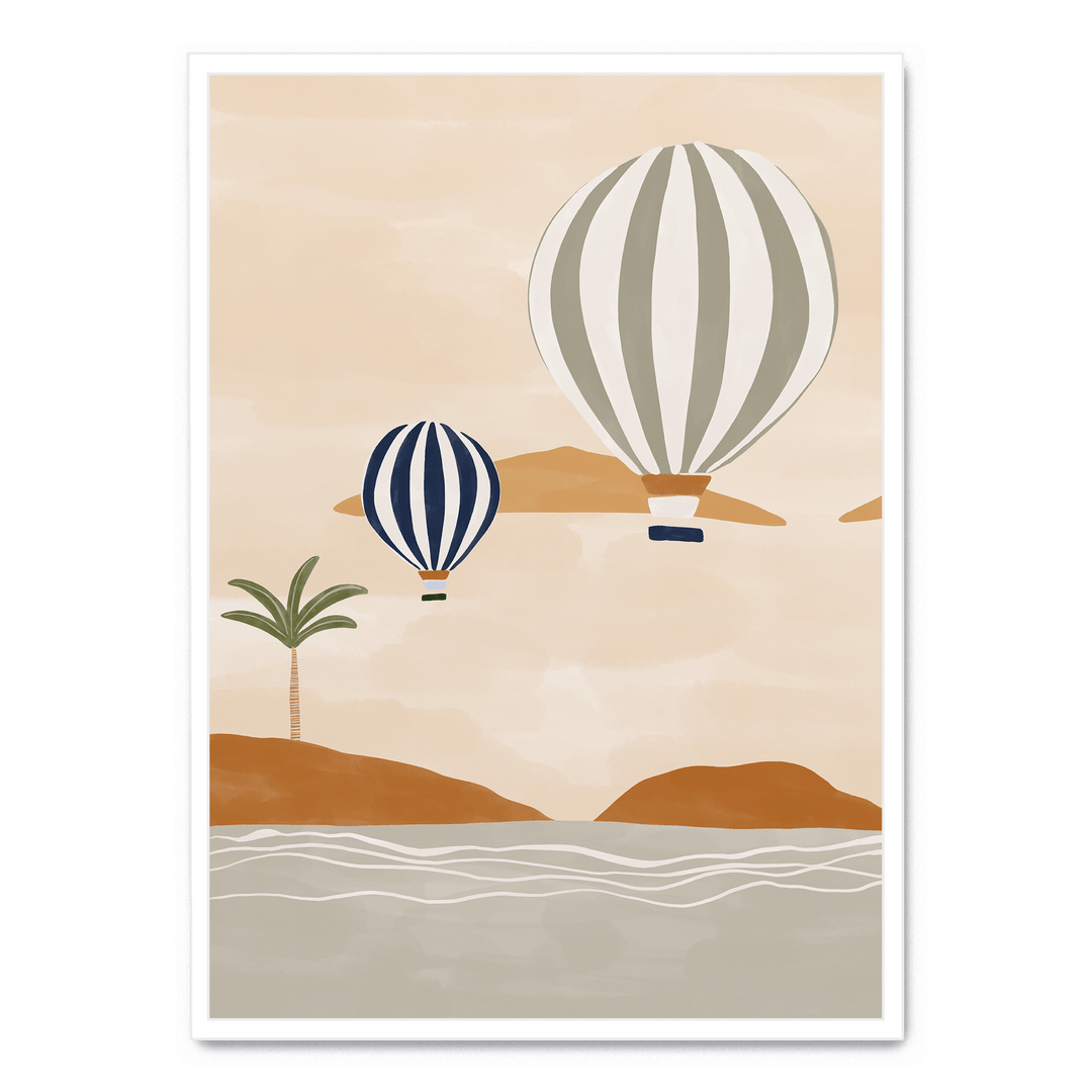 Airballoons In Dessert