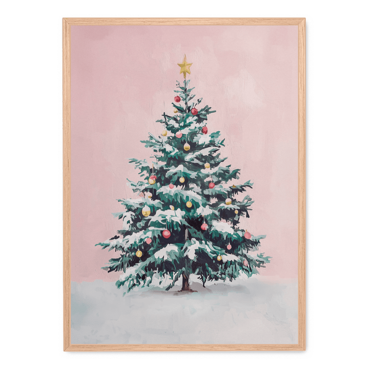 Snow Covered Christmas Tree