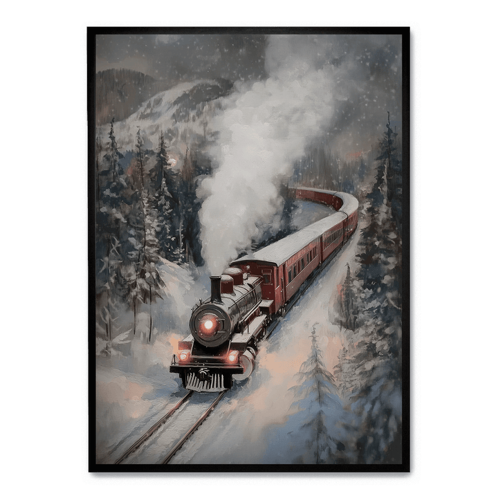 Snowfall Steam Train
