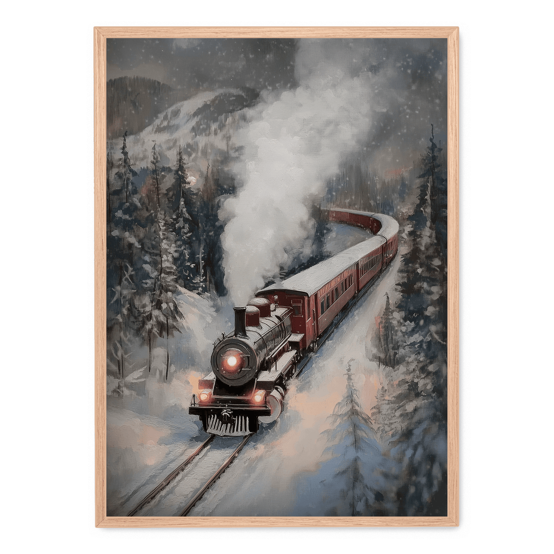 Snowfall Steam Train