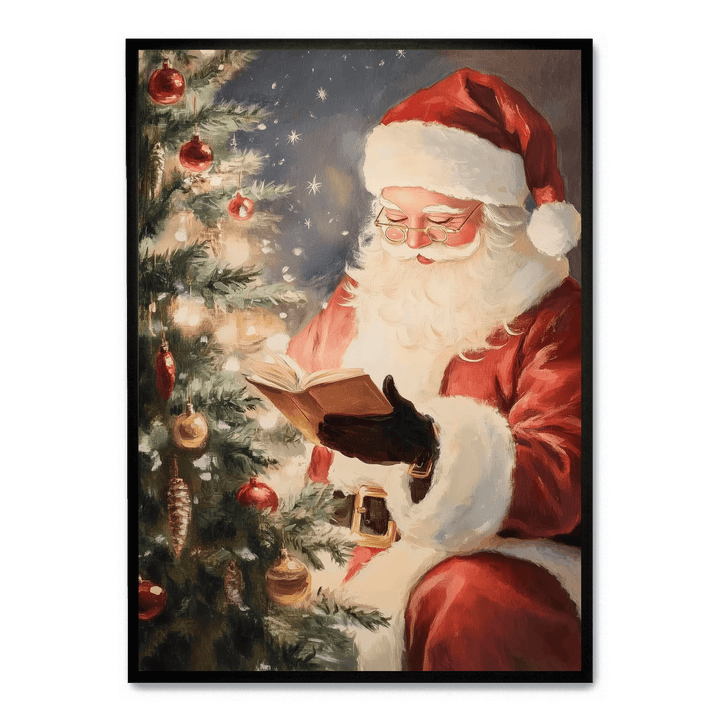 Santa Reading