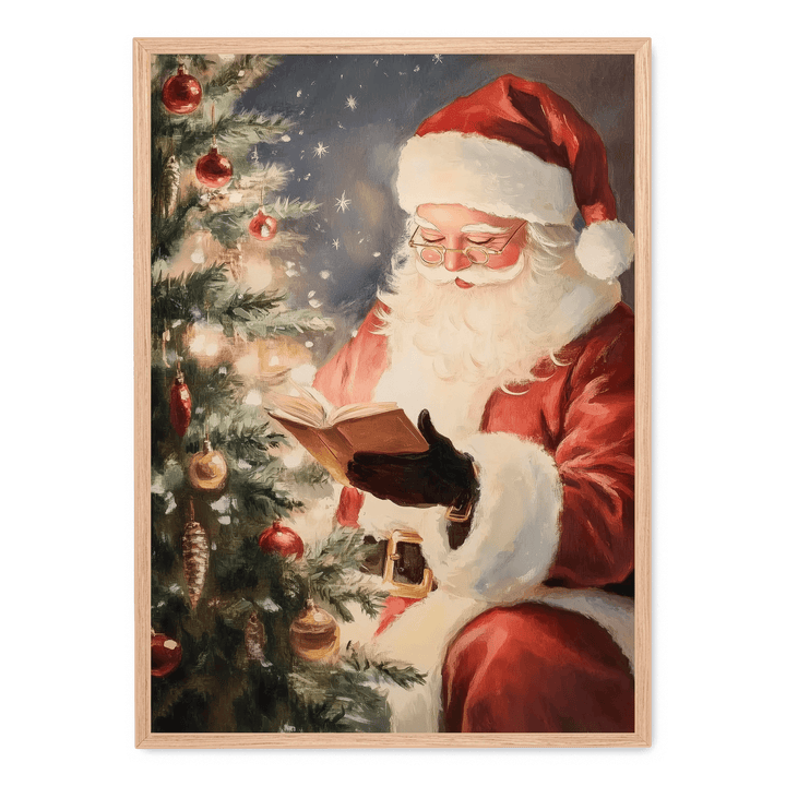 Santa Reading