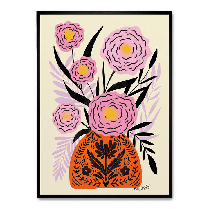 Pink Maxi Flower Vase
