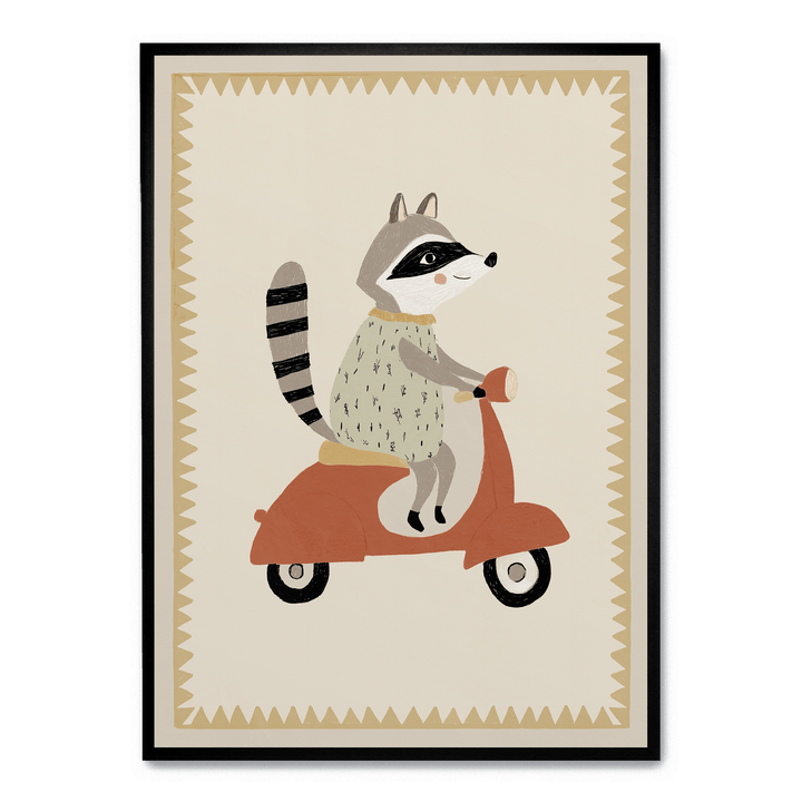 Driving Raccoon