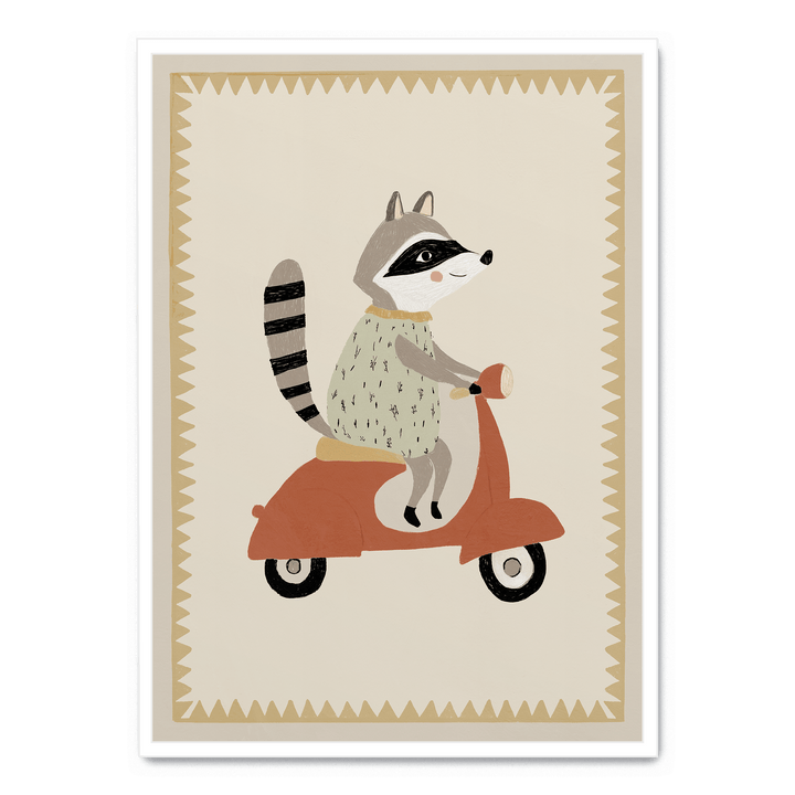 Driving Raccoon