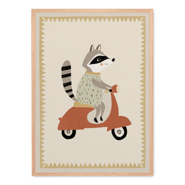 Driving Raccoon