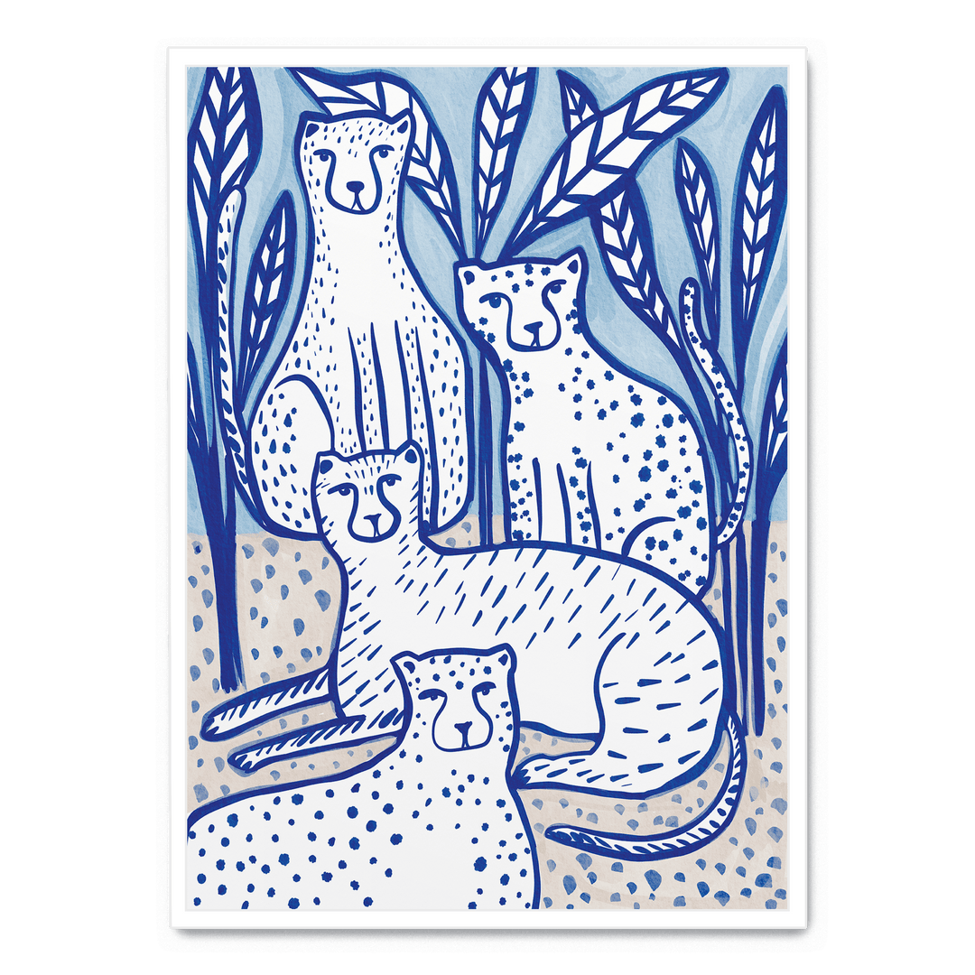 Blue Jungle Cheetahs