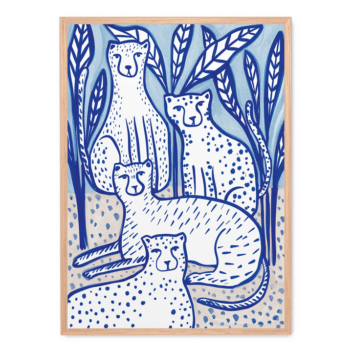 Blue Jungle Cheetahs